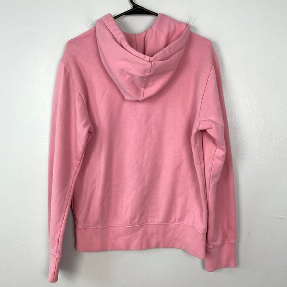 American Eagle Pullover Graphic Hoodie Pink Sweatshirt Cotton Blend Mens Size XS - Picture 5 of 9